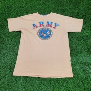 Vintage 80s Army Shirt Large 21x26 Arch Faded USA